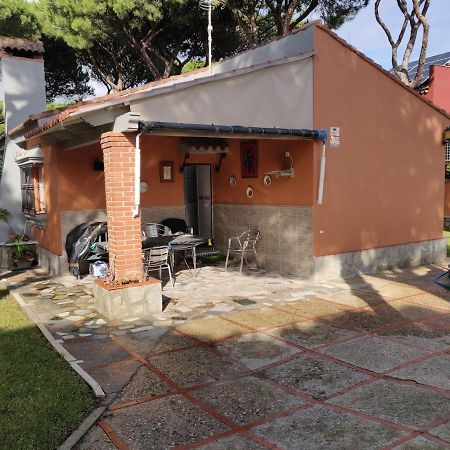 Chalet Los Pinos Con Piscina Privada Novo Sancti Petri Luaran gambar