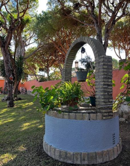 Chalet Los Pinos Con Piscina Privada Novo Sancti Petri Luaran gambar