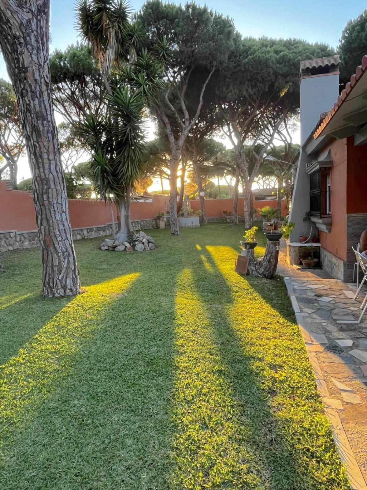 Chalet Los Pinos Con Piscina Privada Novo Sancti Petri Luaran gambar